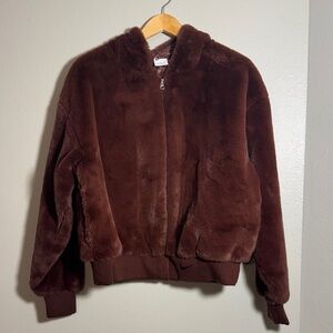 Nike Brown Bomber Jacket